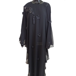 Abaya Koweït Noir