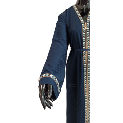 Abaya Casablanca Bleu nuit
