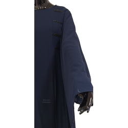 Abaya Sherazade Bleu marine