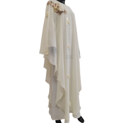 Vue de profil de la Abaya Koweit