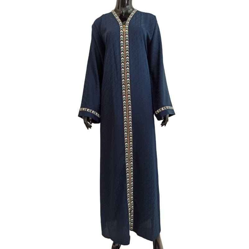 Abaya Casablanca Bleu nuit