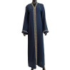 Abaya Casablanca Bleu nuit