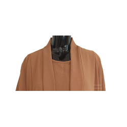 Abaya Manama Marron crème
