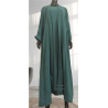 Abaya Manama Bleu azur