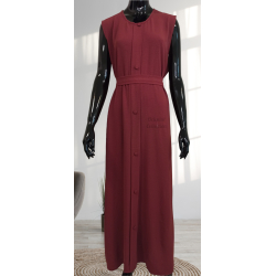 Abaya Al Nassira Bordeau