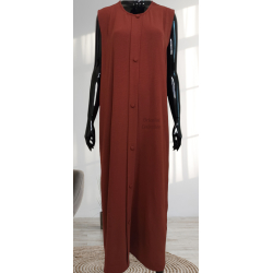 Abaya Al Nassira Bordeau