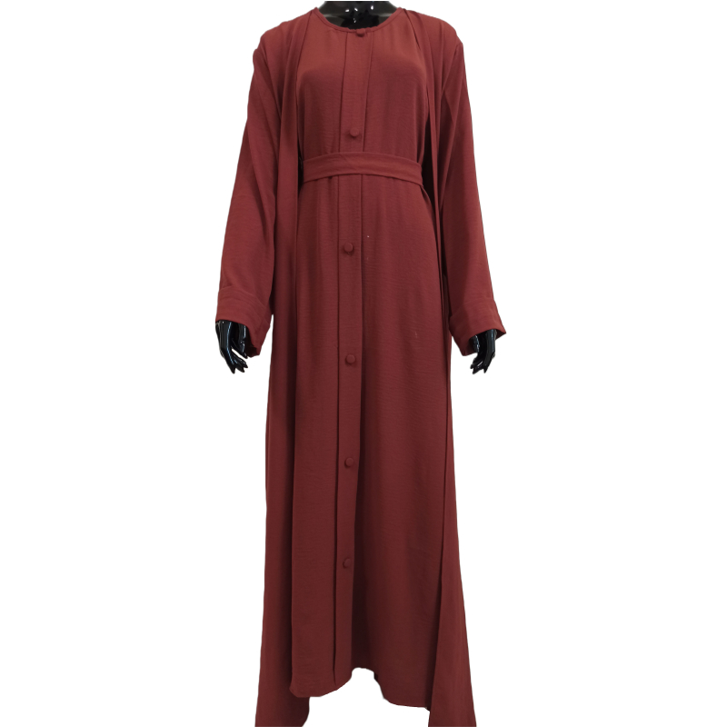 Abaya Al Nassira Bordeau