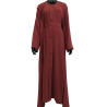 Abaya Al Nassira Bordeau