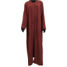 Abaya Al Nassira Bordeau