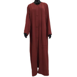 Abaya Al Nassira Bordeau