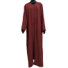 Abaya Al Nassira Bordeau