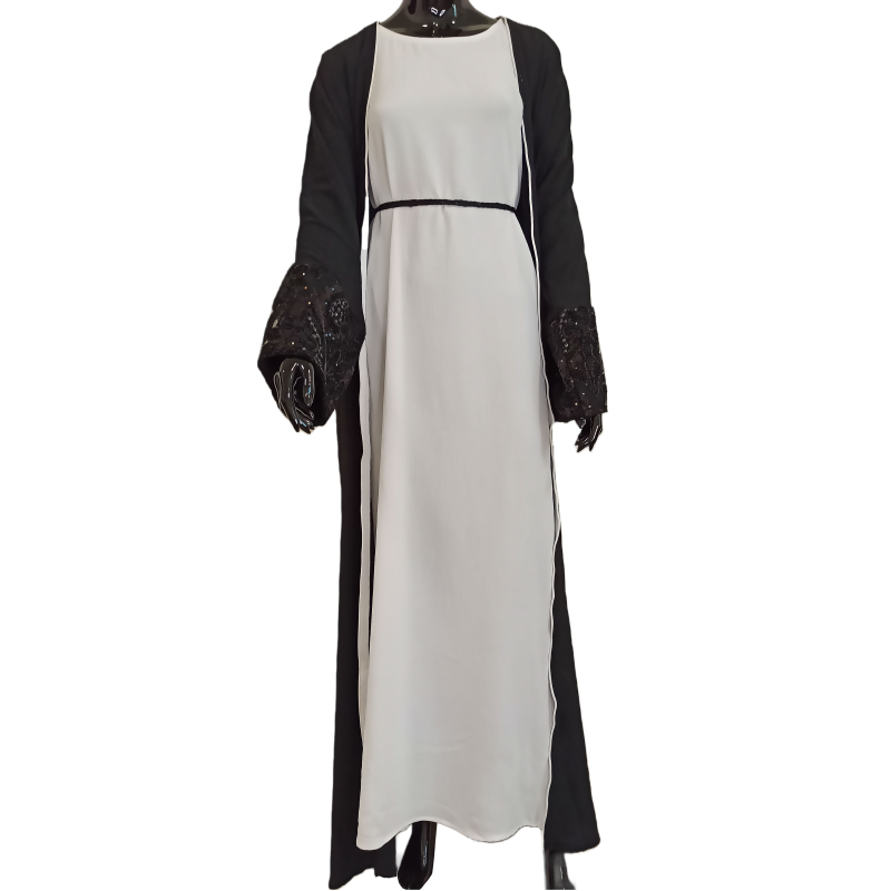 Abaya Salsabiya Noire