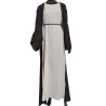 Abaya Salsabiya Noire