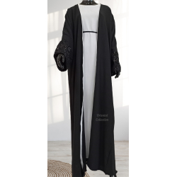 Abaya Salsabiya Noire