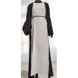 Abaya Salsabiya Noire