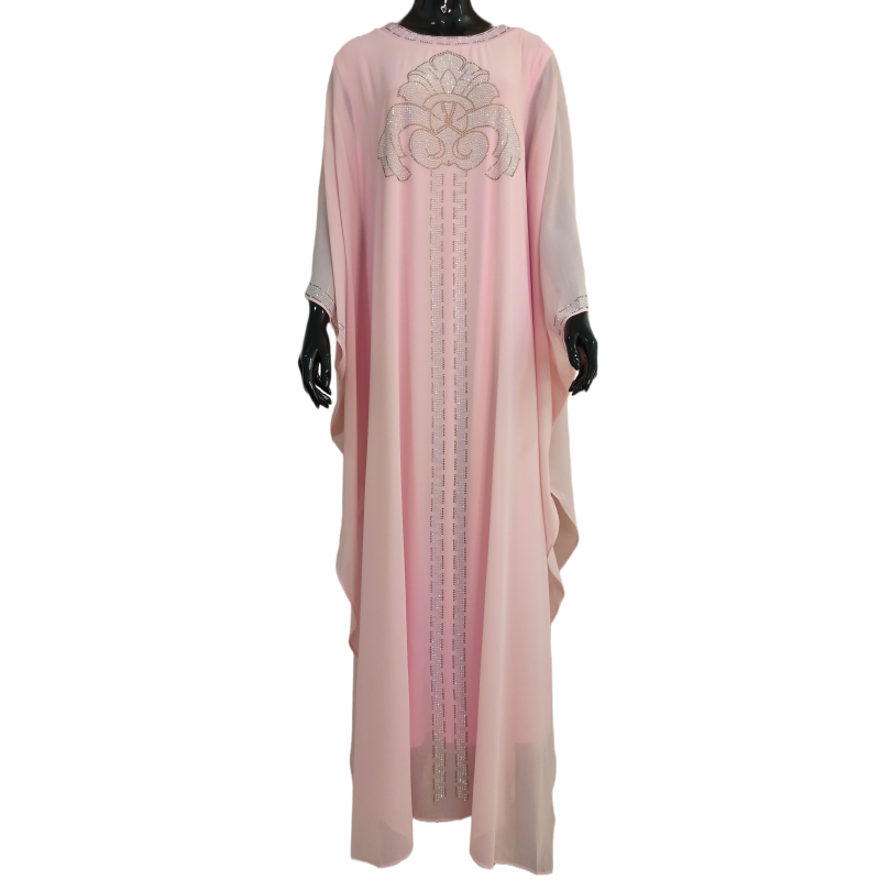 Abaya Abu Dhabi Pink