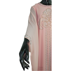 Abaya Abu Dhabi Pink