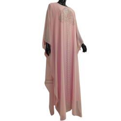 Abaya Abu Dhabi Pink