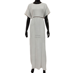 Abaya Instanbul Black silver