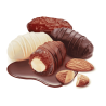 Dattes enrobées au chocolat et fourrées aux amandes (500g)