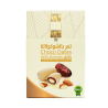Dattes enrobées au chocolat blanc et fourrées aux amandes (400g)
