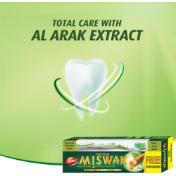 Dentifrice au Siwak Dabur (190g) + brosse à dents