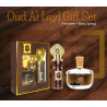 Coffret Oud Al Layl : Eau de Parfum 100 ml + Déodorant 200 ml