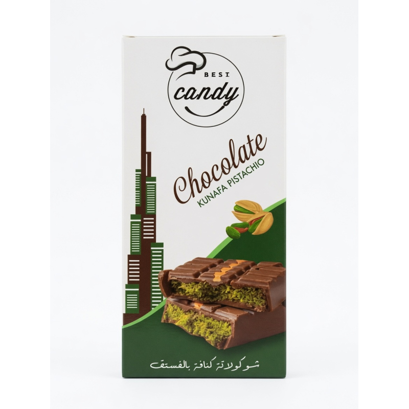 Dubai Chocolate Pistachio & Kunafa - Best Candy 140g