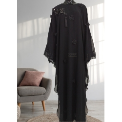 Abaya Koweït Noir