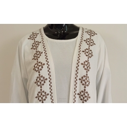 Abaya Tunis Crème